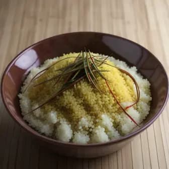 Title image for Chicken and Saffron-infused Pearl Couscous