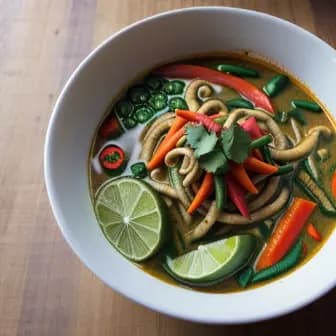 Title image for Vegetable Khao Soi (Northern Thai Curry)