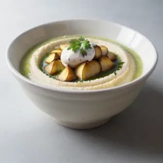 Title image for Chicken and Sunchoke Puree