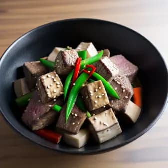 Title image for Beef and Fermented Tofu Stir-Fry