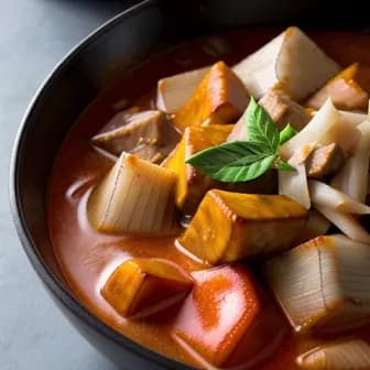Title image for Pork and Bamboo Shoot Curry