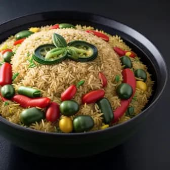 Title image for Vegetable Kabsa (Saudi Rice Dish)