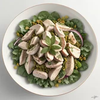Title image for Chicken and Bergamot Tea Salad