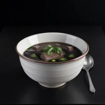 Title image for Beef and Black Lime Soup