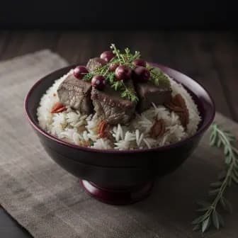 Title image for Lamb and Barberry Rice