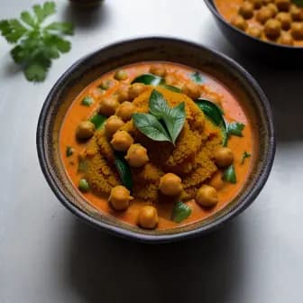 Title image for Vegetable Pithla (Chickpea Flour Curry)