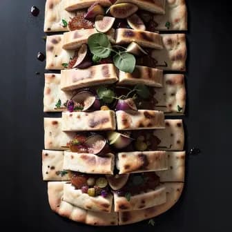 Title image for Lamb and Fig Jam Flatbread