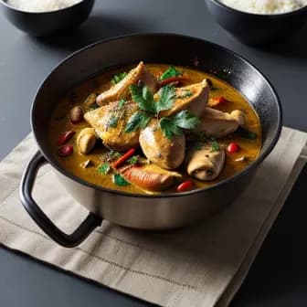 Title image for Chicken and Black Cardamom Curry