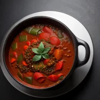 Title image for Vegetable Kootu (Lentil Stew)