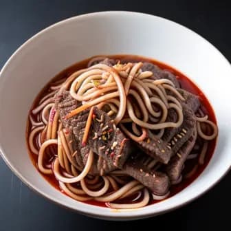 Title image for Beef and Fermented Chili Paste Noodles