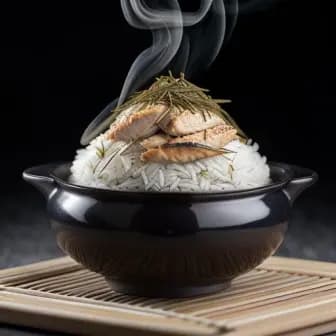Title image for Chicken and Jasmine Tea Smoked Rice