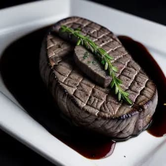 Title image for Beef and Black Garlic Butter Steak