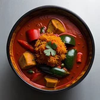 Title image for Vegetable Chettinad Curry