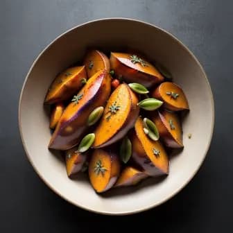 Title image for Chicken and Tamarind-Glazed Sweet Potatoes