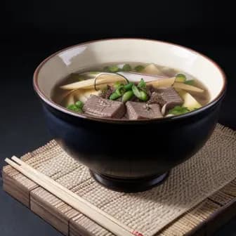 Title image for Beef and Fermented Bamboo Shoot Soup