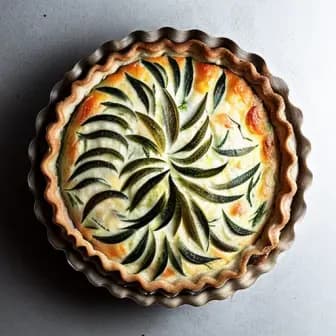 Title image for Salmon and Dill Quiche
