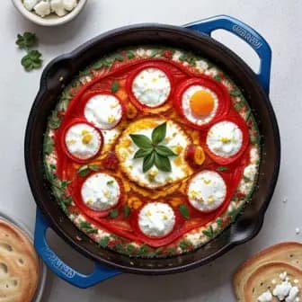 Title image for Vegetable Shakshuka with Feta