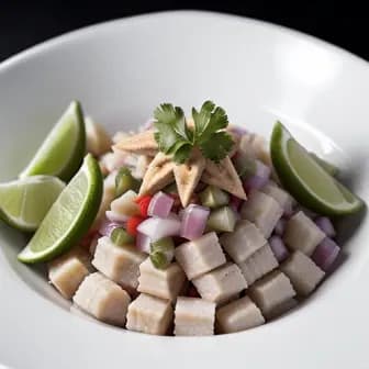 Title image for Chicken and Starfruit Ceviche