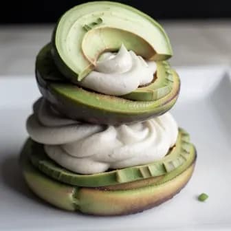 Title image for Vegetable Tostones with Avocado Crema