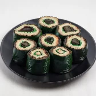 Title image for Vegetable Patra (Colocasia Rolls)
