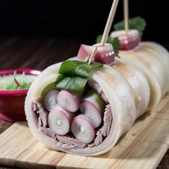 Title image for Pork and Pickled Radish Banh Cuon