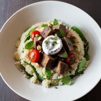 Title image for Lamb and Date Couscous Salad