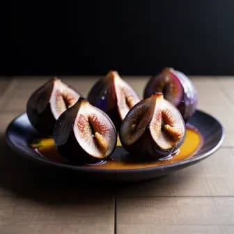 Title image for Chicken and Star Anise Poached Figs
