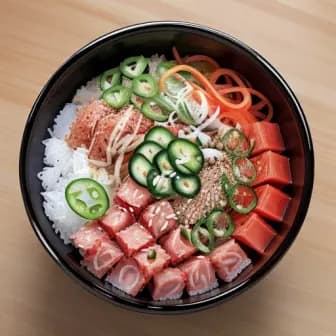 Title image for Spicy Tuna Poke Bowl