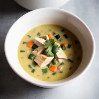 Title image for Chicken and Coconut Curry Soup