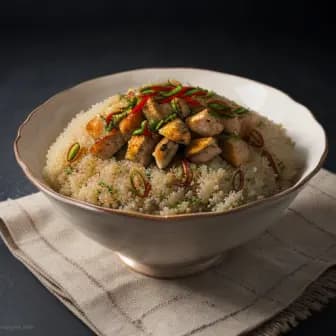 Title image for Chicken and Saffron-infused Quinoa