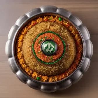 Title image for Vegetable Chettinad Biryani
