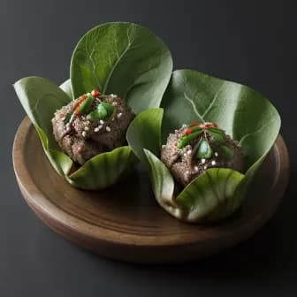 Title image for Beef and Ssamjang Lettuce Cups