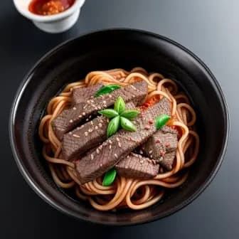Title image for Beef and Gochujang Noodles