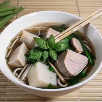 Title image for Pork and Bamboo Shoot Pho