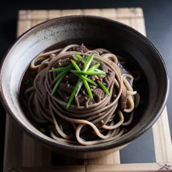 Title image for Beef and Fermented Black Bean Noodles