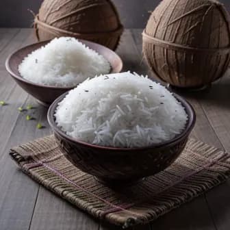 Title image for Vegetable Thengai Paal Sadam (Coconut Milk Rice)