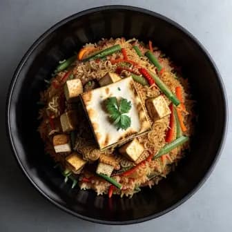 Title image for Vegetable Kottu Roti with Tofu