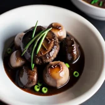 Title image for Beef and Miso-Glazed Mushrooms