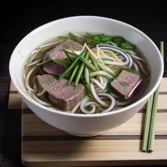 Title image for Beef and Lemongrass Pho