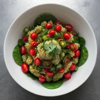 Title image for Vegetable Kachumber Salad