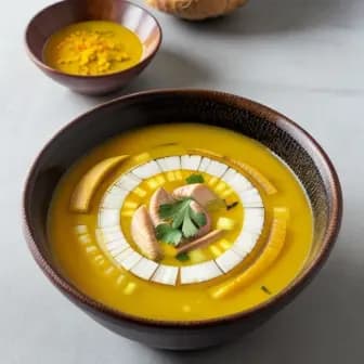 Title image for Chicken and Turmeric Coconut Broth