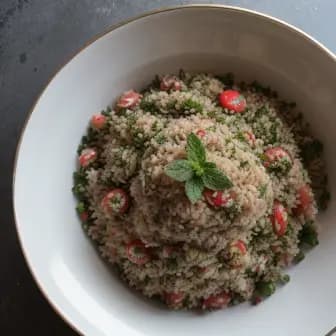 Title image for Lamb and Freekeh Tabbouleh