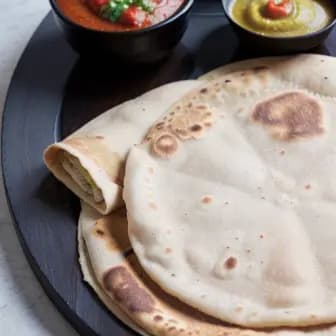 Title image for Vegetable Pesarattu Dosa with Ginger Chutney