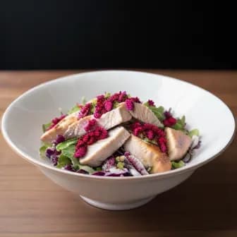 Title image for Chicken and Hibiscus Tea Salad