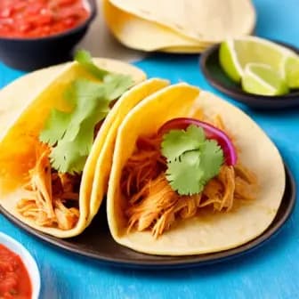 Title image for Chicken Tinga Tacos