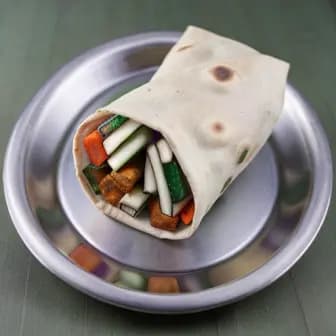 Title image for Vegetable Paneer Kathi Roll