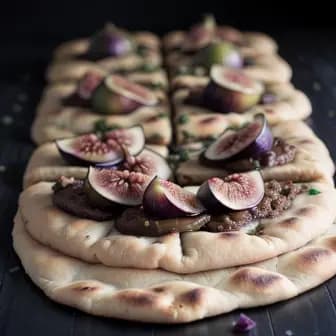 Title image for Lamb and Fig Jam Flatbread