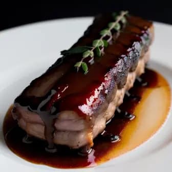 Title image for Pork and Tamarind Glazed Ribs