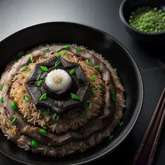 Title image for Beef and Black Garlic Fried Rice