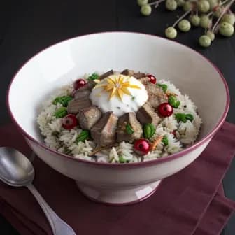 Title image for Lamb and Barberry Rice Pilaf